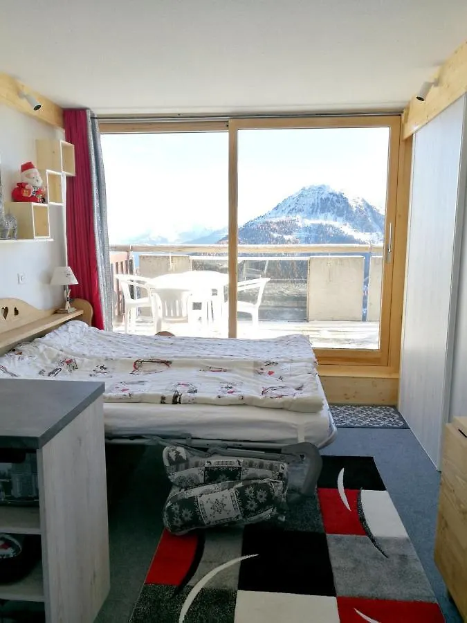 Appartement D'Une Chambre A La Plagne Aime 2000 A 10 M Des Pistes Avec Vue Sur La Ville Et Terrasse Amenagee Macot-la-Plagne 0*,