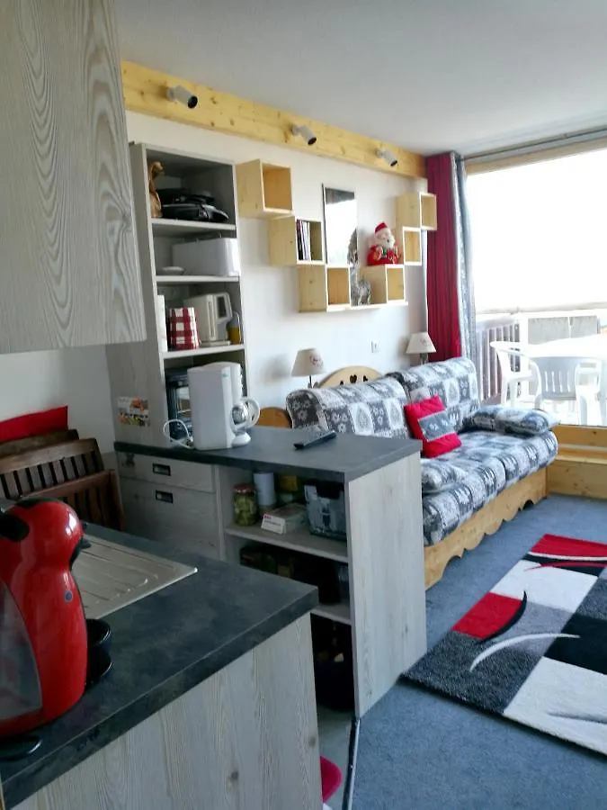 アパート Appartement D'Une Chambre A La Plagne Aime 2000 A 10 M Des Pistes Avec Vue Sur La Ville Et Terrasse Amenagee Macot-la-Plagne